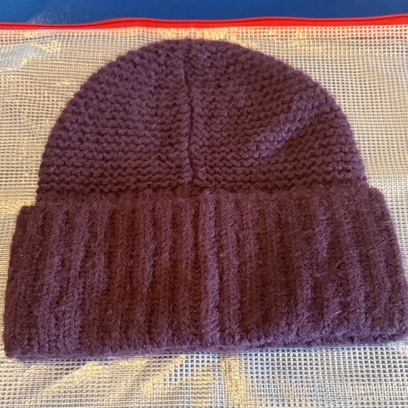 Frye Maroon Knit Beanie - Picture 4 of 4